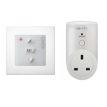 Somfy Light Pack - plug and wall switch